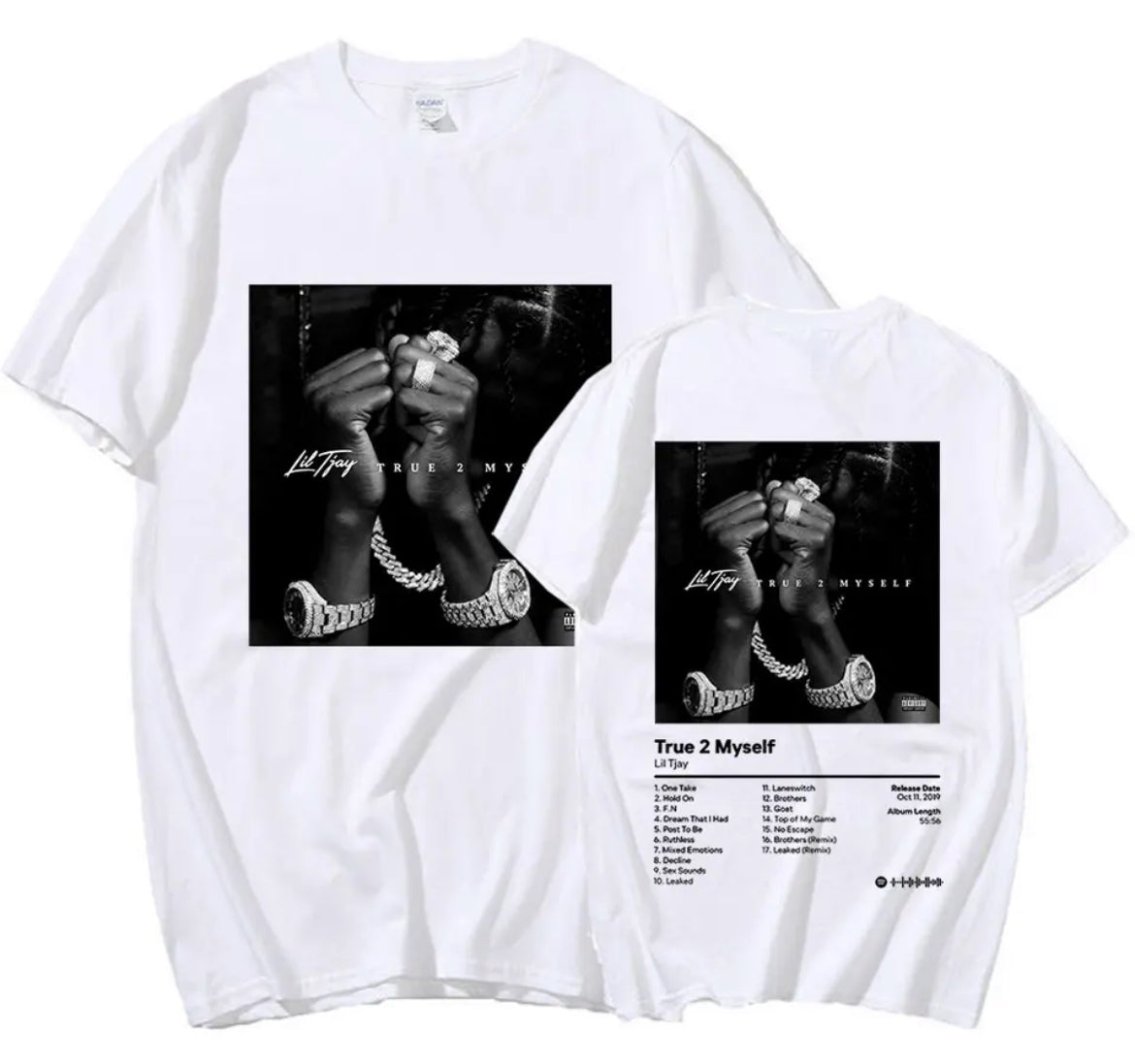 Lil Tjay true 2 myself T-shirt