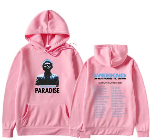 The Weekend Paradise pink Hoodie
