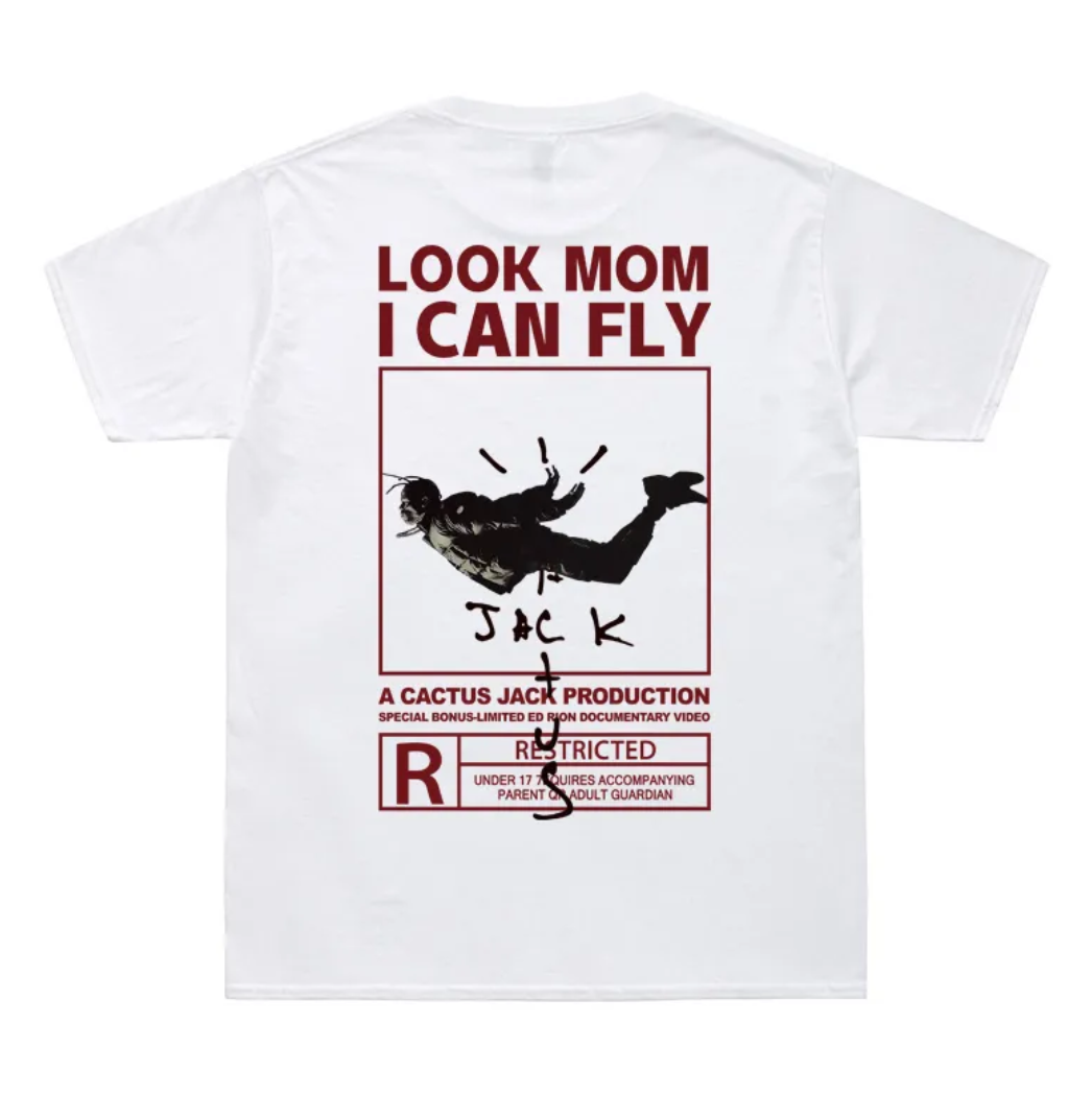 Travis Scott x lock mom i can fly Tshirt