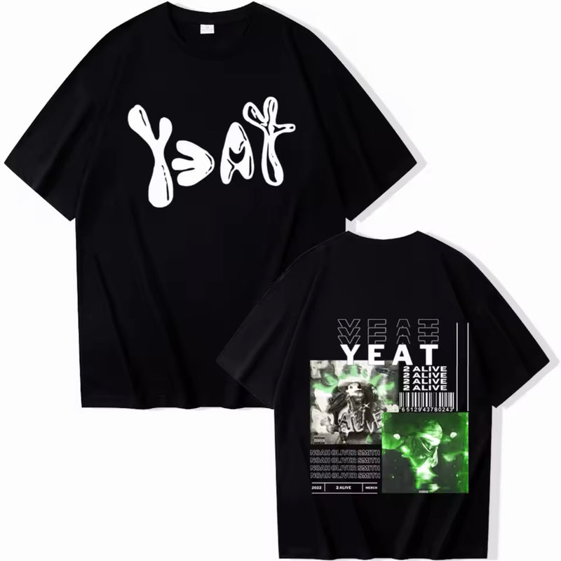 Yeat 2Alive black Tshirt