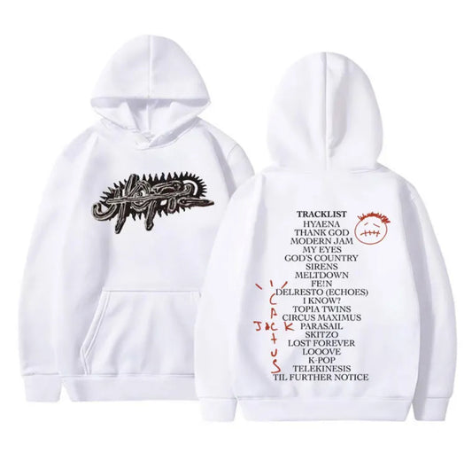 utopia white Hoodie