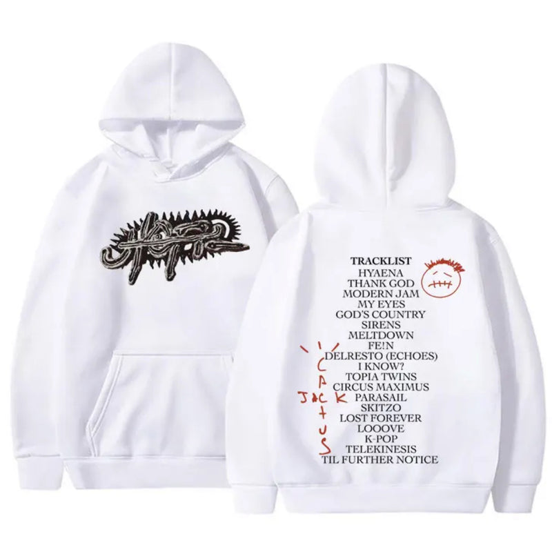 utopia white Hoodie
