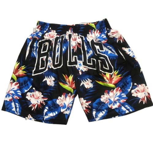 Nba bulls flowers Shorts