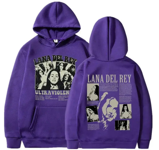 lana del rey purple Hoodie