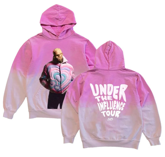 chris brown pink sky Hoodie