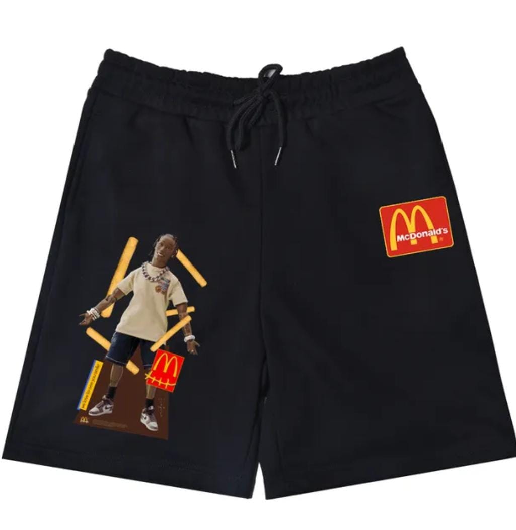 travis scott x mcdonald's Shorts – Dripil