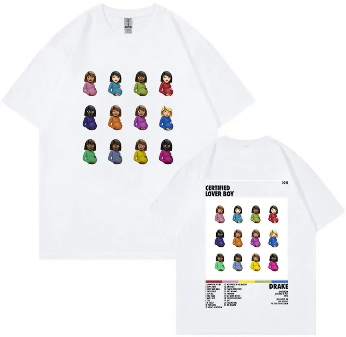 Drake CLB White Tshirt