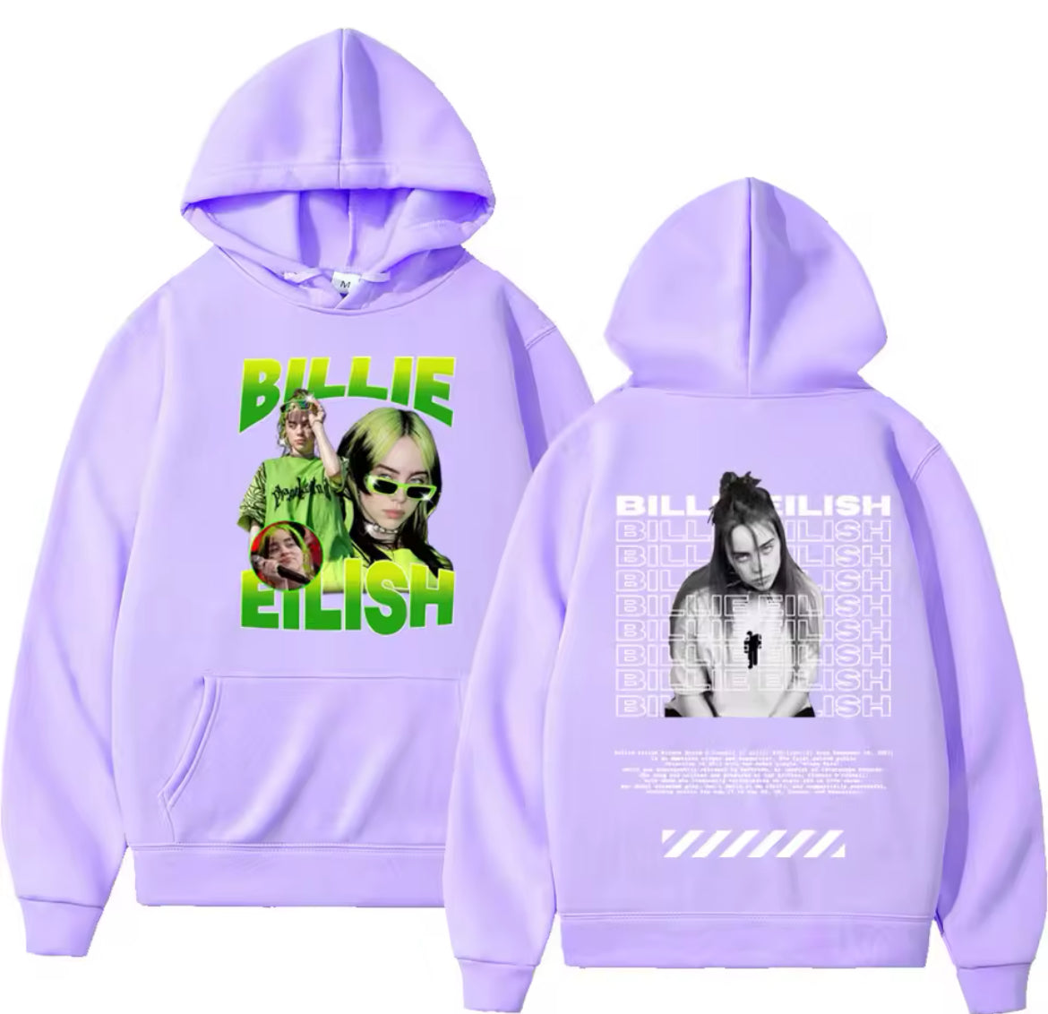 Billie eilish Hoodie Purple