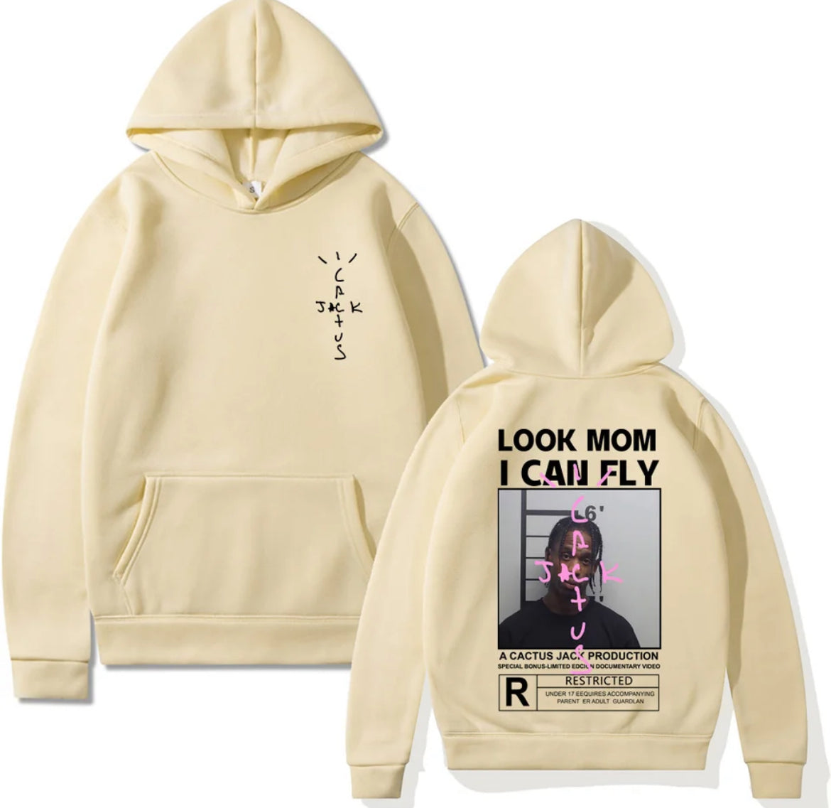 Travis Scott lock mom falcone Hoodie – Dripil