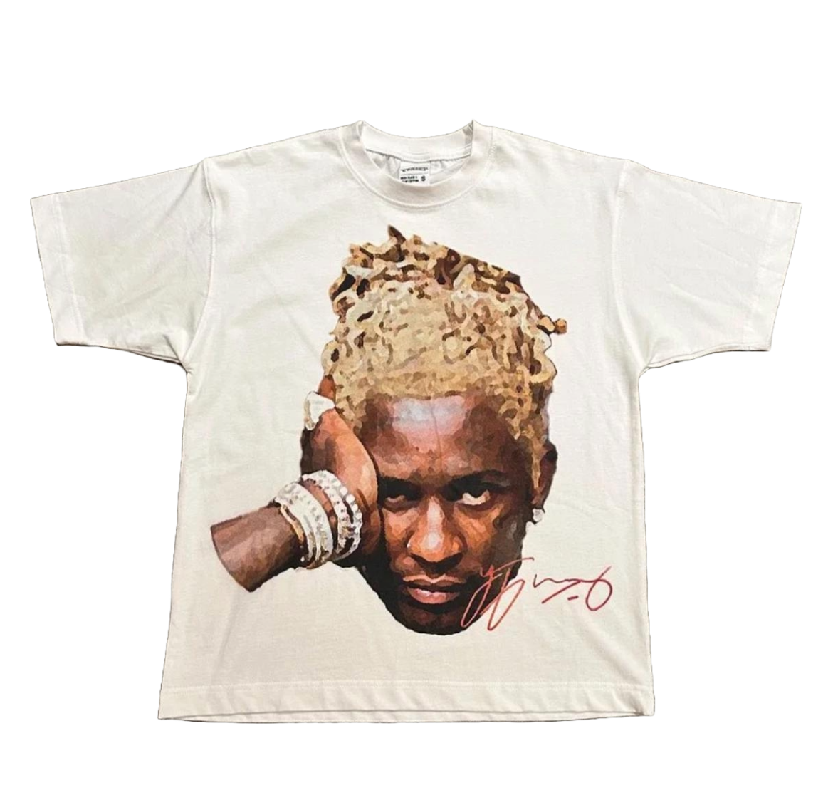 Young thug autograph Tshirt