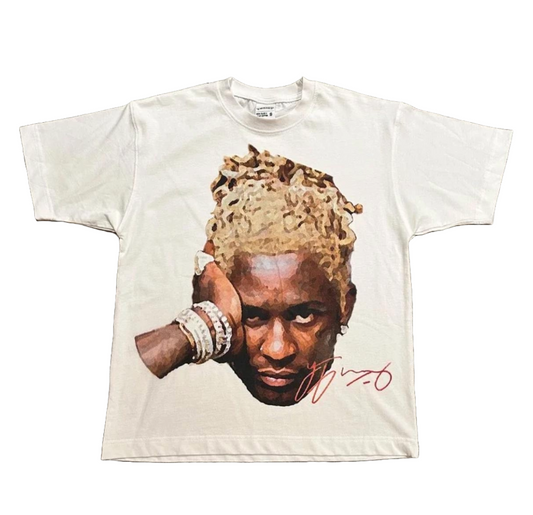 Young thug autograph Tshirt