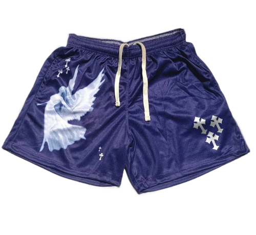 GOD purple Shorts