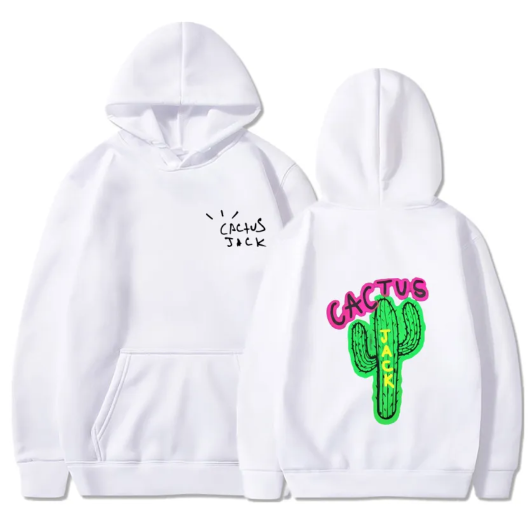 Cactus Jack white Hoodie