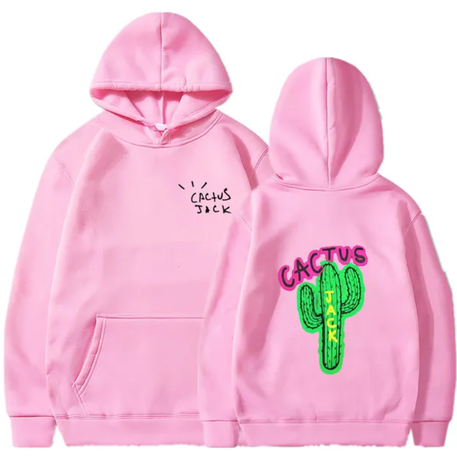 Travis Scott Cactus Jack pink Hoodie