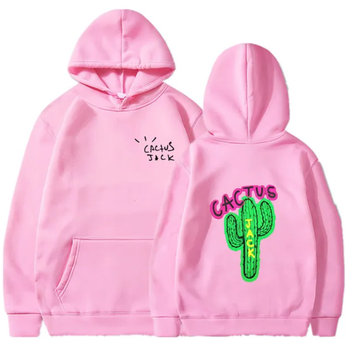 Travis Scott Cactus Jack pink Hoodie