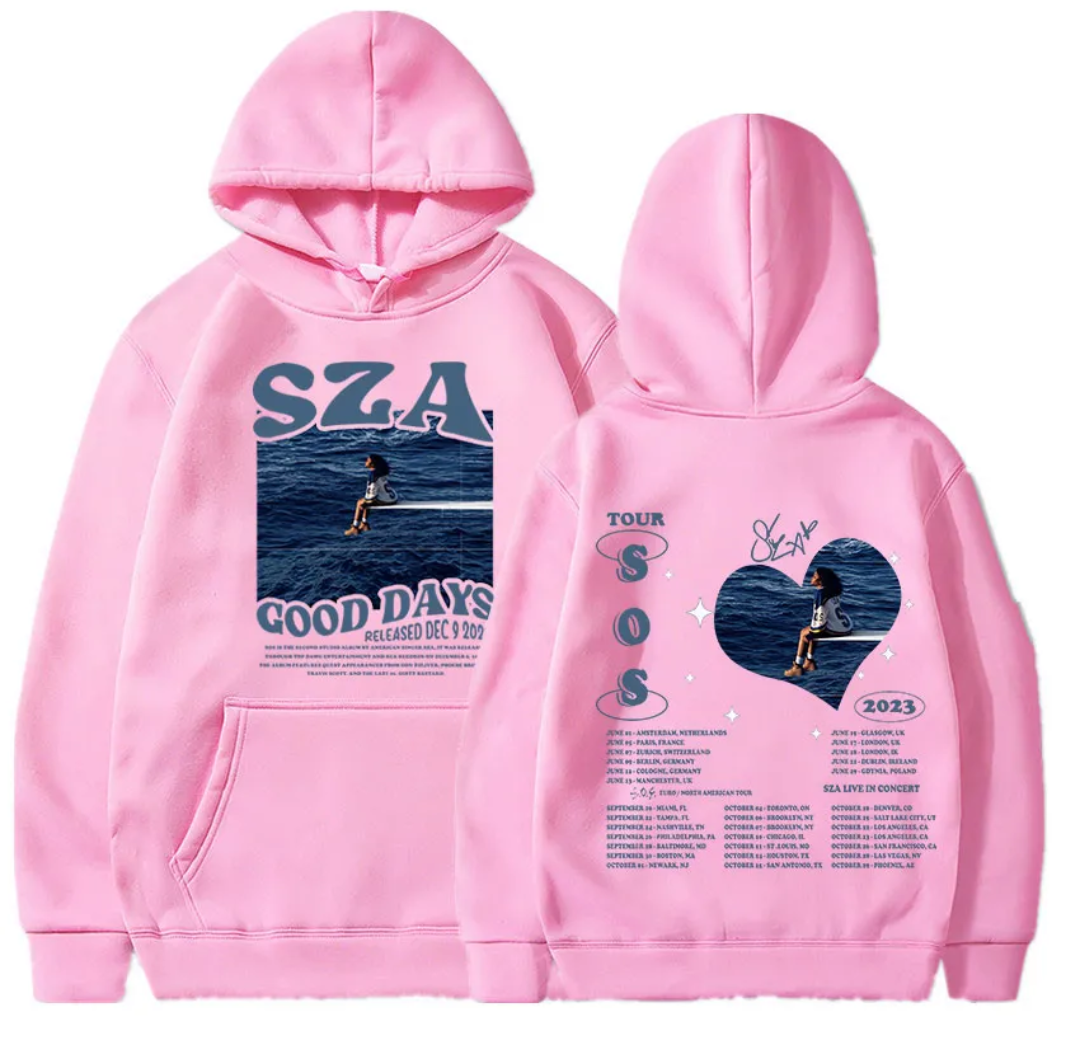 SZA pink Hoodie