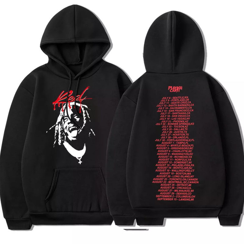 carti wlr black Hoodie