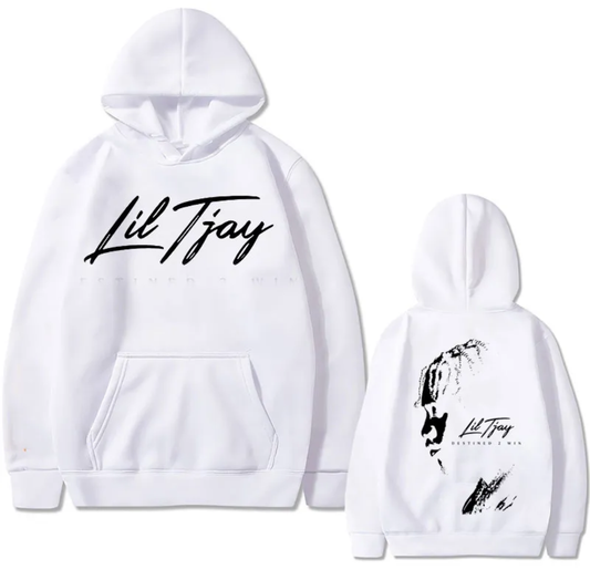 Lil tjay white Hoodie