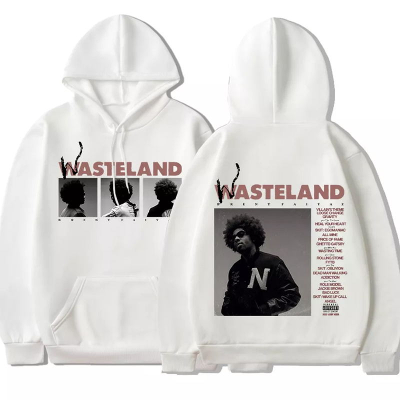 brent faiyaz wasteland white Hoodie