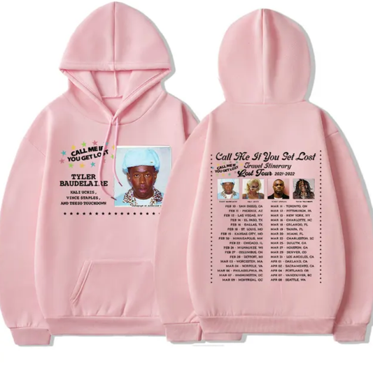 Tyler The creator pink Hoodie