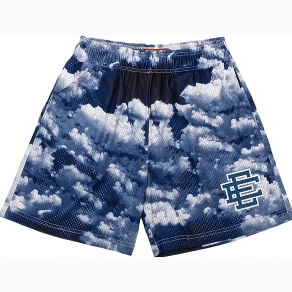 Eric Emanuel blue clouds Shorts