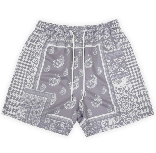 Bandana gray Shorts