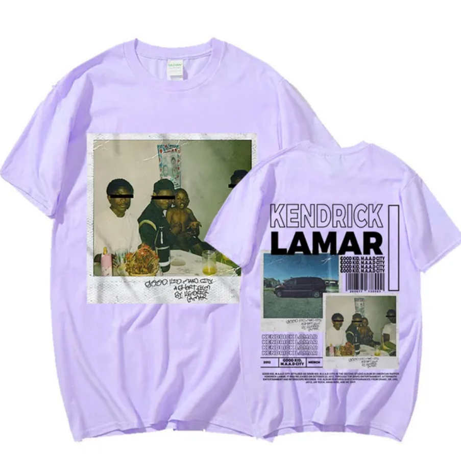 Purple Kendrick Lamar Tshirt