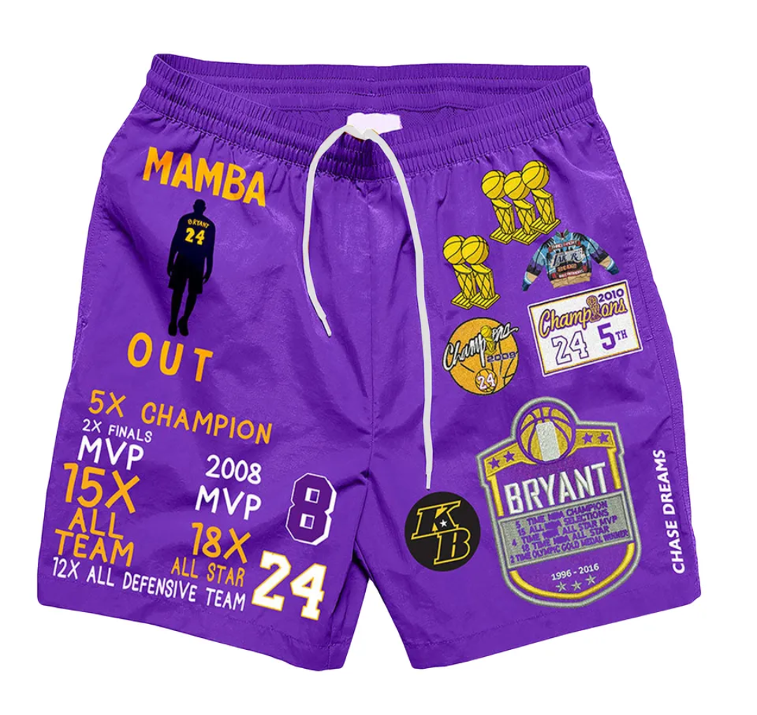 mamba out purple Shorts