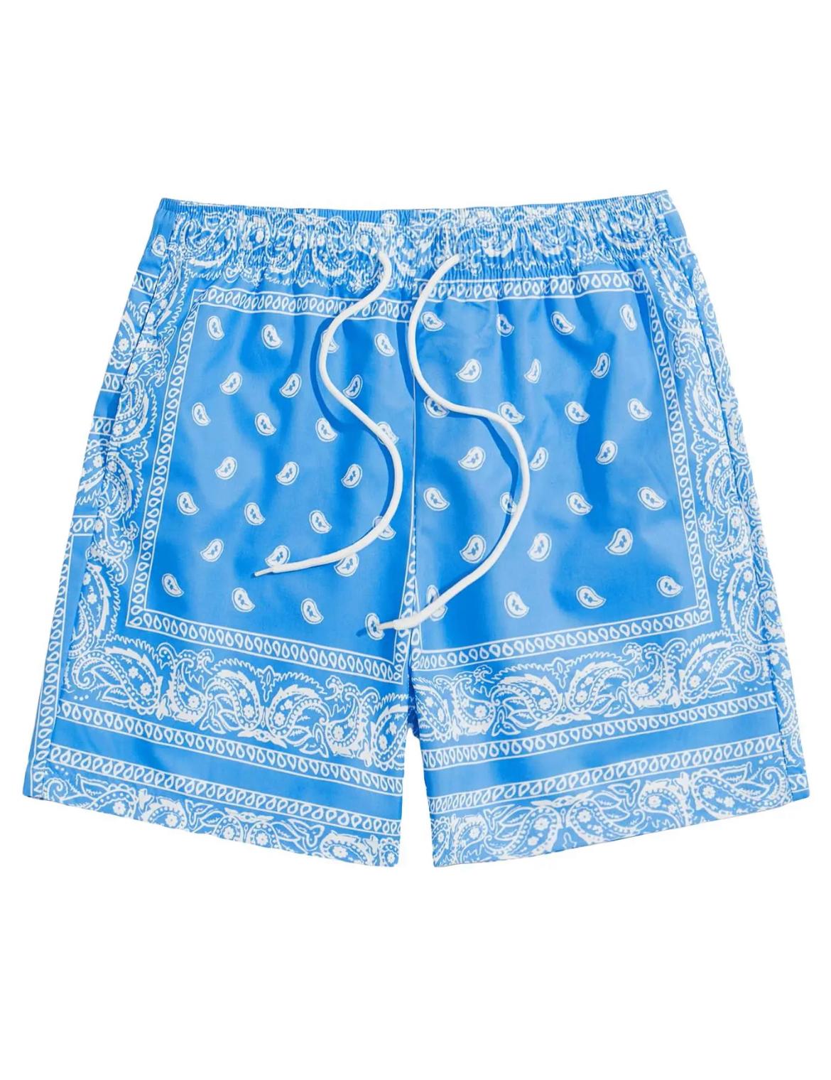 bandana blue Shorts